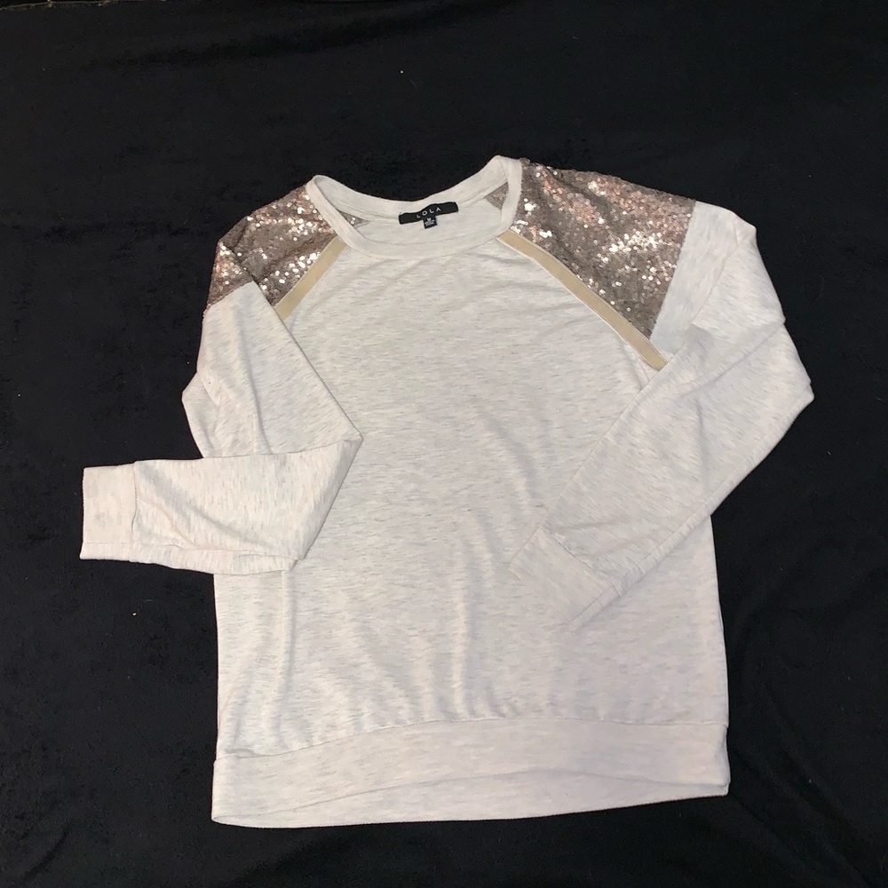 LDLA Sequin Sweater/Medium